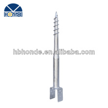 HOT DIPPED GALVANIZED Ground Screw FOR wooden fence